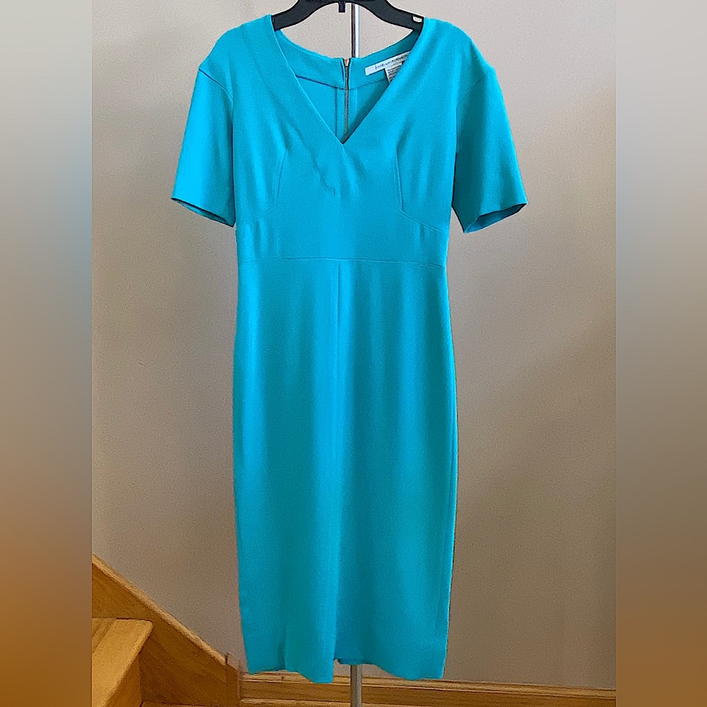 Diane von Furstenberg Tropic Blue “Carpe” Dress Size 0